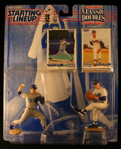 Vintage 1997 Starting Lineup Classic Doubles Hideo Nomo/Don Drysdale Figures